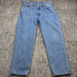 Levis 550 Jeans Mens 36x30 Red BLANK RED TAB Made In Egypt Relaxed Fit